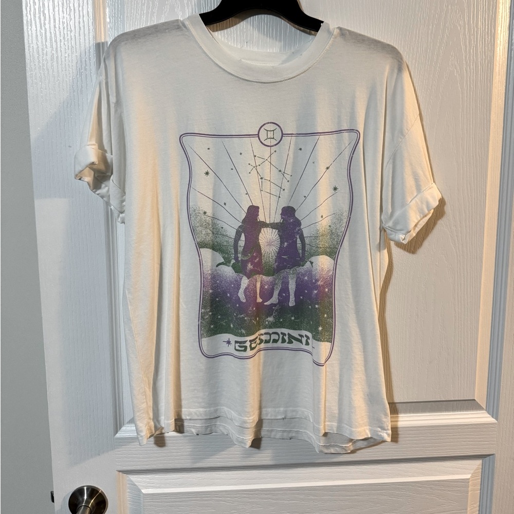 Girl Dangerous the brand. Graphic t-shirt. Horoscope graphic.